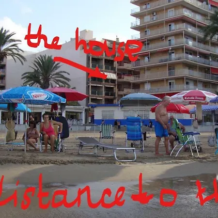 Lovely Beach With A Communal Roof Pool *
